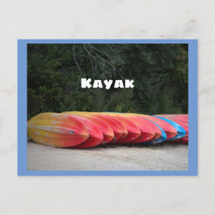 Kayaks Postcard