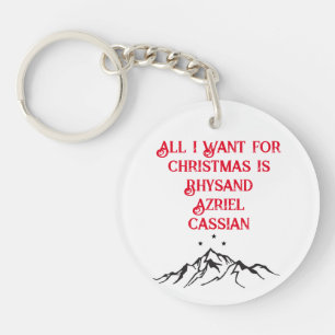 Kaychain ACOTAR Key Ring