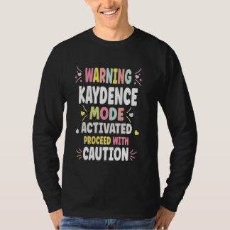 KAYDENCE Personalised Women's Gift Custom KAYDENCE T-Shirt