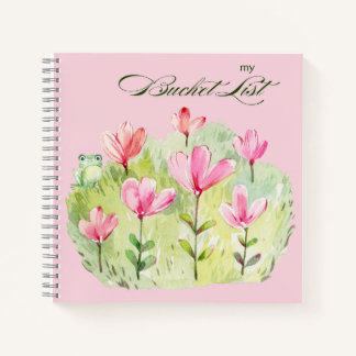 Kaye and Summer Bucket List Notebook