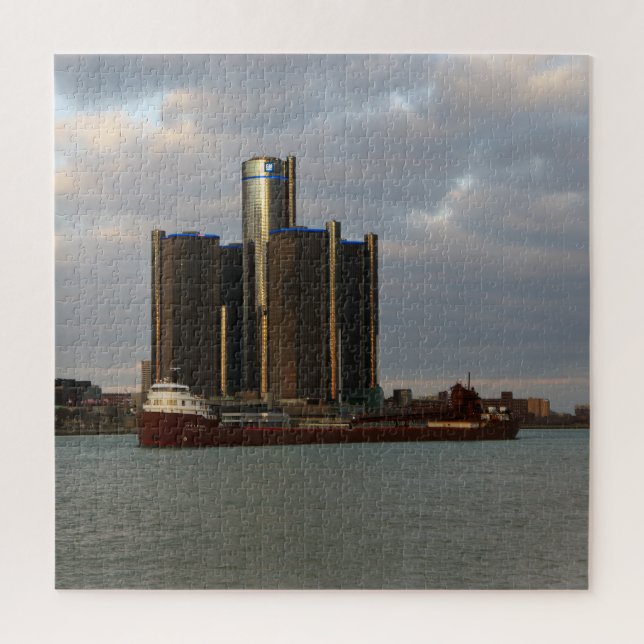 Kaye E. Barker & Ren Cen jigsaw puzzle (Vertical)