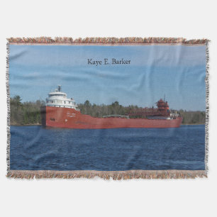 Kaye E. Barker woven blanket