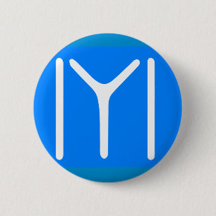 Kayi Symbol 2 6 Cm Round Badge