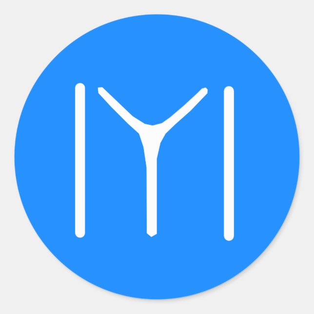 Kayi Tribe Oghuz Classic Round Sticker (Front)