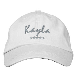 Kayla Name Embroidered Hat