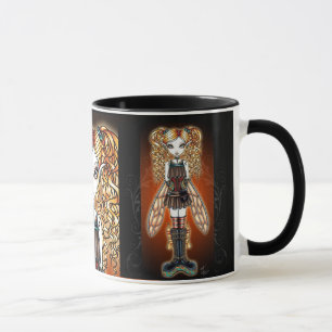 "Kayla" Steampunk Fairy Mug