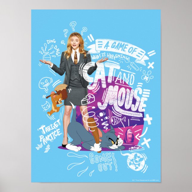 Kayla, Tom & Jerry - A Game of Cat And Mouse Poster (Front)