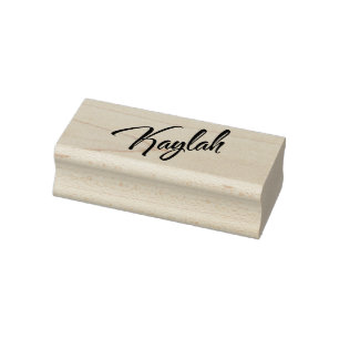 Kaylah name rubber stamp