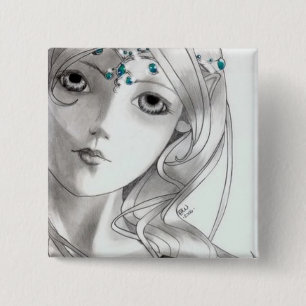 Kaylan 15 Cm Square Badge