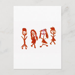 Kaylee My Family 2013 Art1a Hoboken The MUSEUM Zaz Postcard