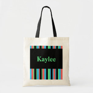 Kaylee Pretty Striped Tote Bag