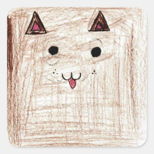 Kayli K. : Square Sticker