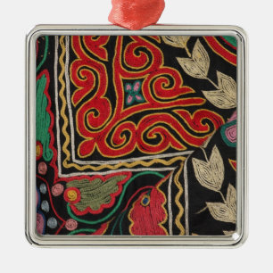 Kazakh Pattern Metal Tree Decoration