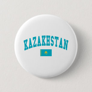 KAZAKHSTAN 6 CM ROUND BADGE