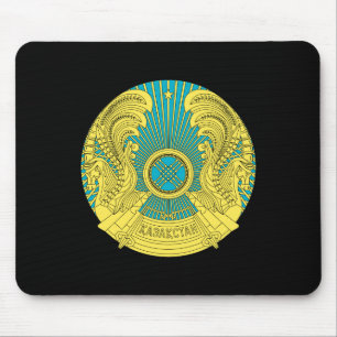 Kazakhstan Coat of Arms Mouse Pad