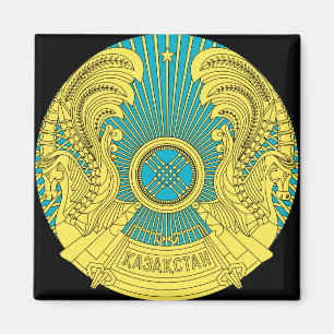 kazakhstan emblem magnet