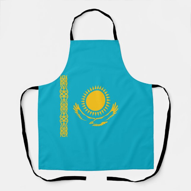 Kazakhstan flag apron (Front)