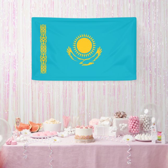 Kazakhstan flag banner (Party)