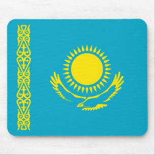 Kazakhstan Flag Mouse Pad