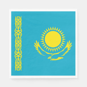 Kazakhstan Flag Napkin