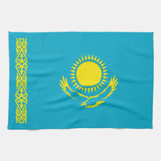 Kazakhstan Flag Tea Towel