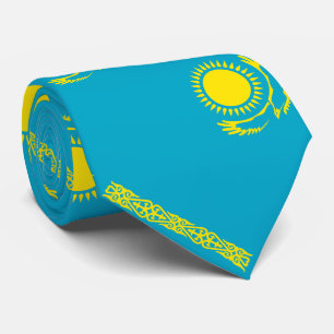 Kazakhstan Flag Tie
