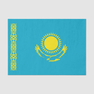 Kazakhstan Flag Tissue Paper