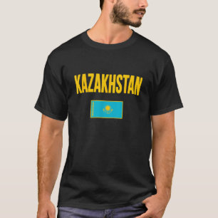 Kazakhstan Kazakh Flag T-Shirt