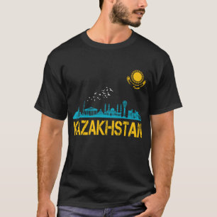 Kazakhstan,Kazakhstan Flag,Flag of Kazakhstan. T-Shirt