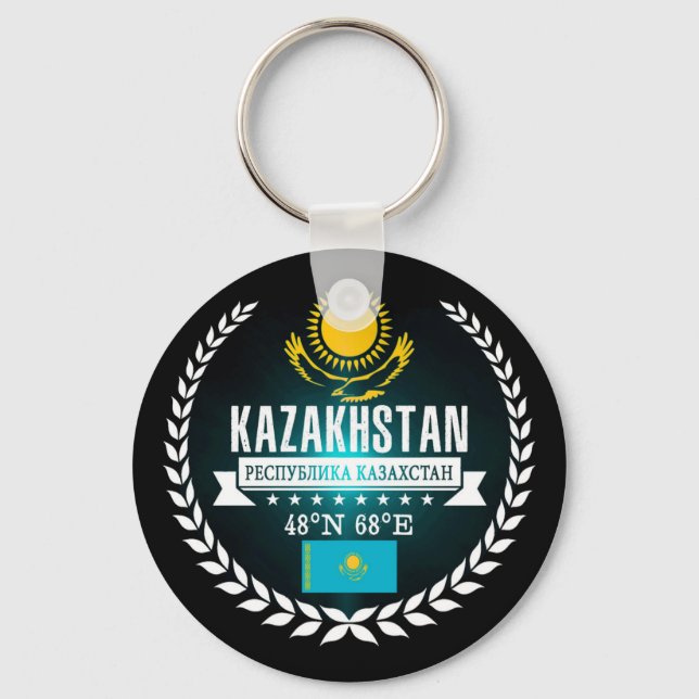 Kazakhstan Key Ring (Front)