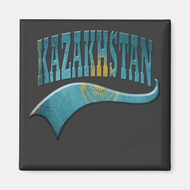 Kazakhstan Magnet (Front)