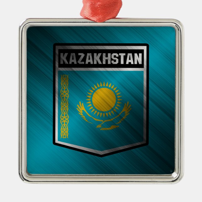 Kazakhstan Metal Ornament (Front)