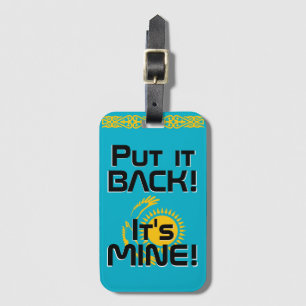 Kazakhstan National Flag Funny Patriotic Luggage T Tag