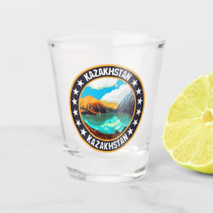 Kazakhstan                                         shot glass