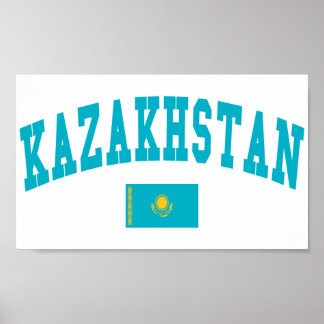 Kazakhstan Style Poster