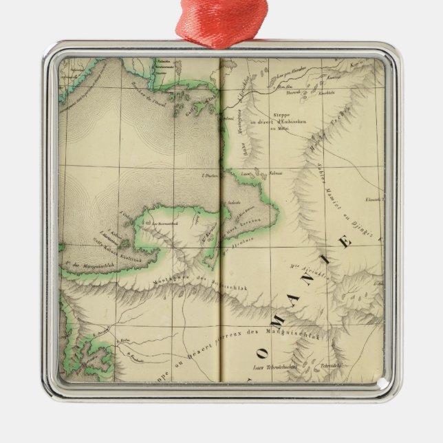 Kazakhstan, Uzbekistan Metal Ornament (Front)