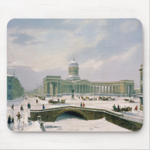 Kazan Cathedral, St. Petersburg Mouse Pad