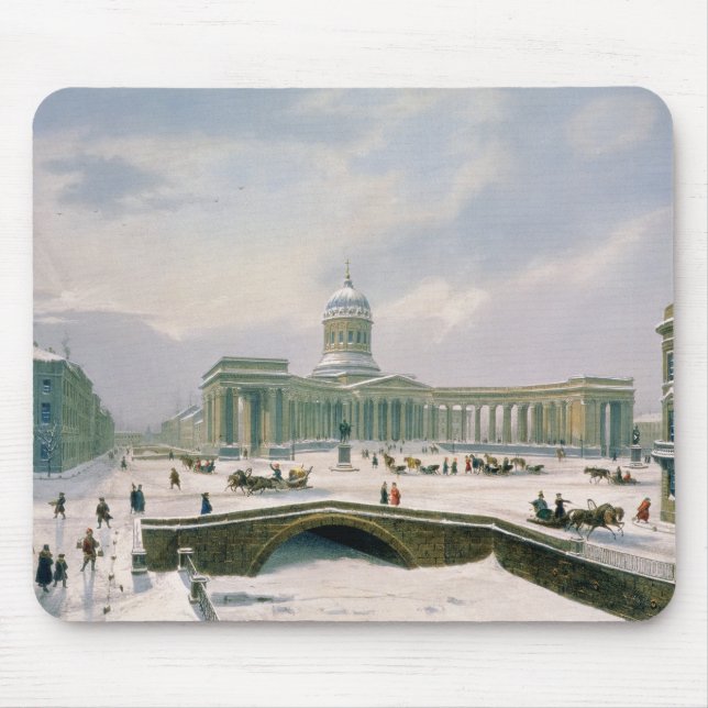 Kazan Cathedral, St. Petersburg Mouse Pad (Front)