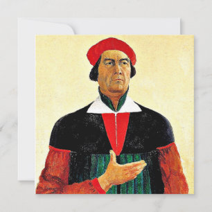 Kazimir Malevich Self-Portrait, 1933 Card