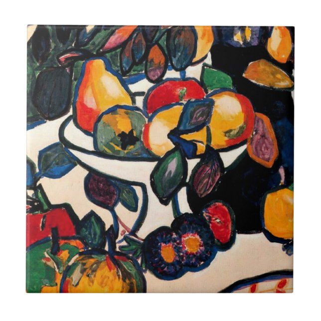 Kazimir Malevich - Still Life, 1911 artwork Tile (Front)