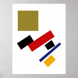Kazimir Malevich Suprematism Poster