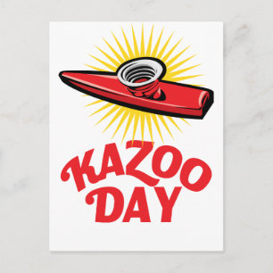Kazoo Day - Appreciation Day Postcard