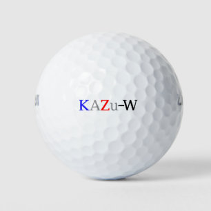 KAZu-W Golf Balls