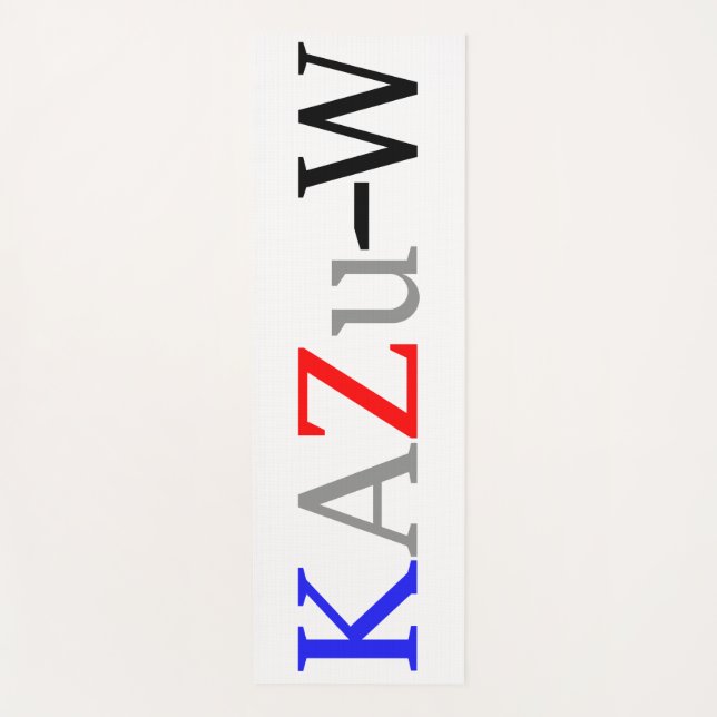 KAZu-W Yoga Mat (Front)