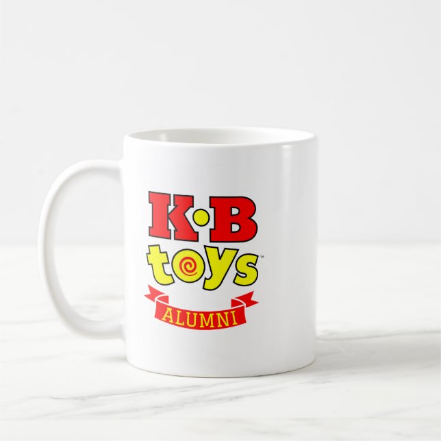 KB Toys Alumni Logo Coffee Mug (Left)