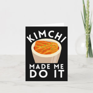 Kbbq Korean Bbq Kimchi Ramen Card