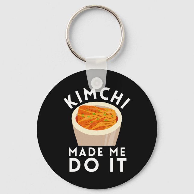 Kbbq Korean Bbq Kimchi Ramen  Key Ring (Front)