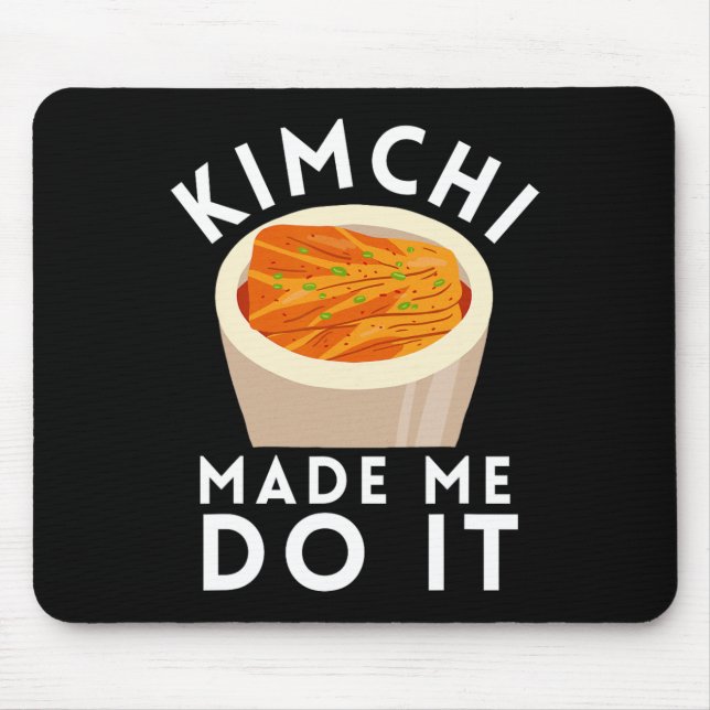 Kbbq Korean Bbq Kimchi Ramen  Mouse Pad (Front)