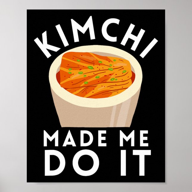 Kbbq Korean Bbq Kimchi Ramen  Poster (Front)