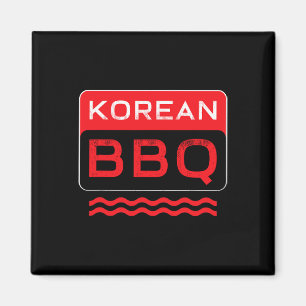 Kbbq Korean Bbq Lover Asian Chef Barbecue Foodie D Magnet